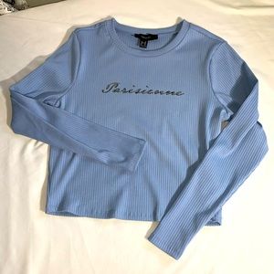 Baby blue long sleeve